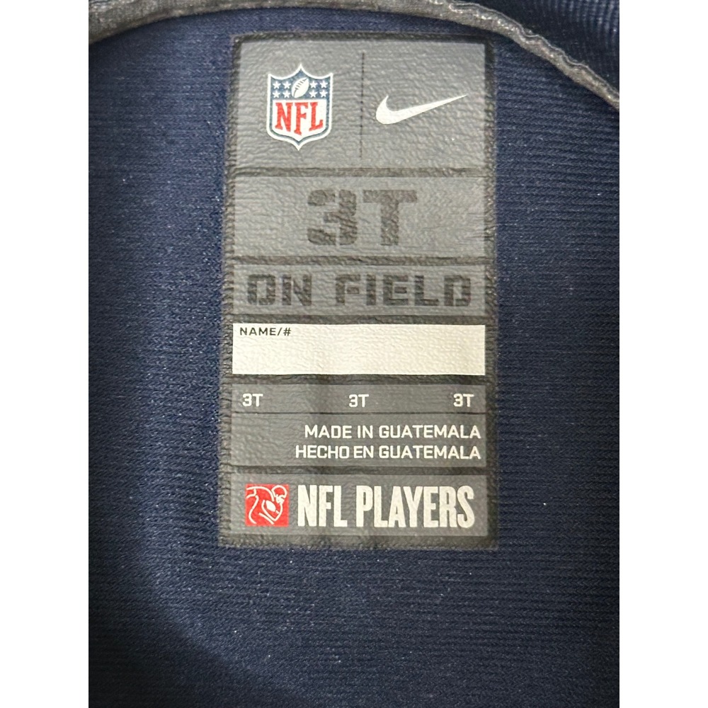Nike Dallas Cowboys Dak Prescott 4 NFL Jersey Navy Blue Toddler 3T - Picture 9 of 9